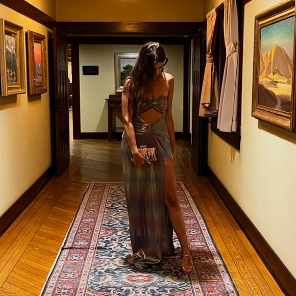 Retrofete metallic maxi dress - Picture 5 of 6